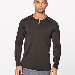MENS Metal Vent Tech LS Henley
